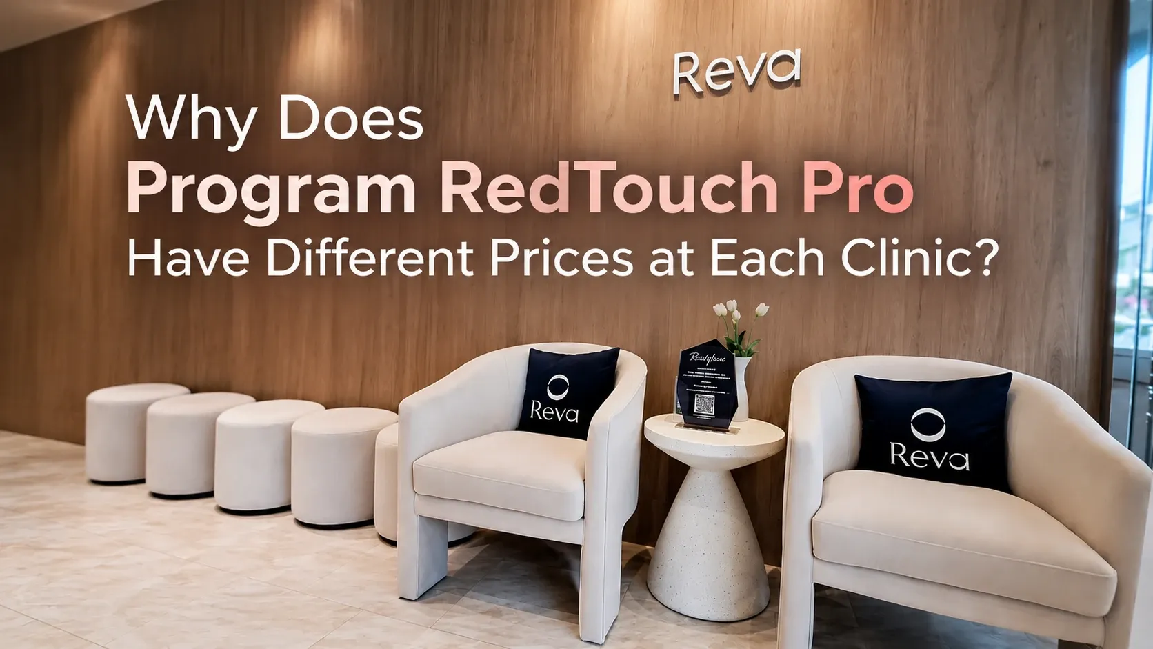 Why Does Program RedTouch Pro Cost Differently Between Clinics?
