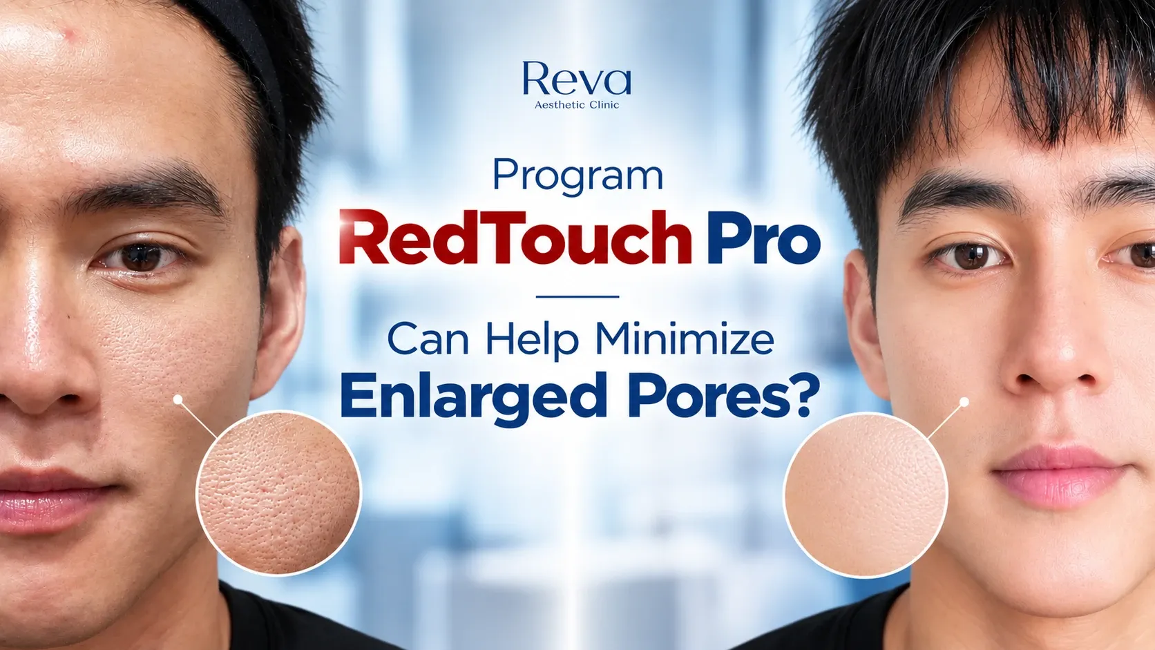 Can Program RedTouch Pro Help Minimize Enlarged Pores?